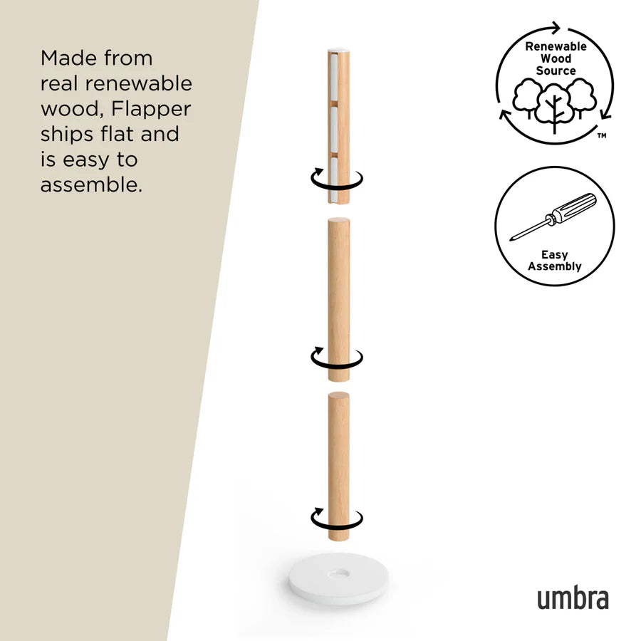 UMBRA FLAPPER COAT RACK APPENDIABITI